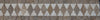 Bordure en mosaïque - Motif en forme de losange