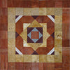 Mosaic Artwork - Squared Geometric Design