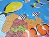 Escena del océano en mosaico - Arte de peces