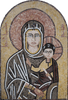 Arte religiosa em mosaico de mármore para venda