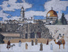 Библейский Иерусалим - Мозаика из мрамора ручной работы