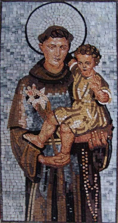 Mosaico Saint Antoine De Padoue
