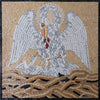 El maravilloso pelícano - Arte mosaico cristiano
