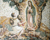 La Dame de Guadalupe - Mosaïque d'art religieux