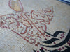Arte em mosaico - caligrafia árabe