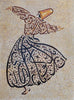 Calligrafia islamica Folklore Figura Design a mosaico