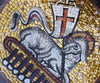 Cordeiro de Deus - Arte em Mosaico