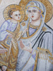 Marie et Jésus - Art de la mosaïque