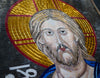 Arte mosaico cristiano - Retrato de Jesucristo