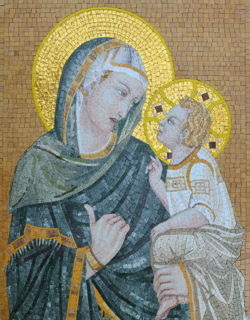 Pietro Lorenzetti - Riproduzione Madonna dei Tramonti II