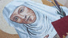 Santa Ángela - Retrato en mosaico