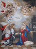 Annonciation de la Vierge Marie II - Reproduction d'art en mosaïque