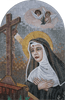 Arte religioso del mosaico de Santa Rita