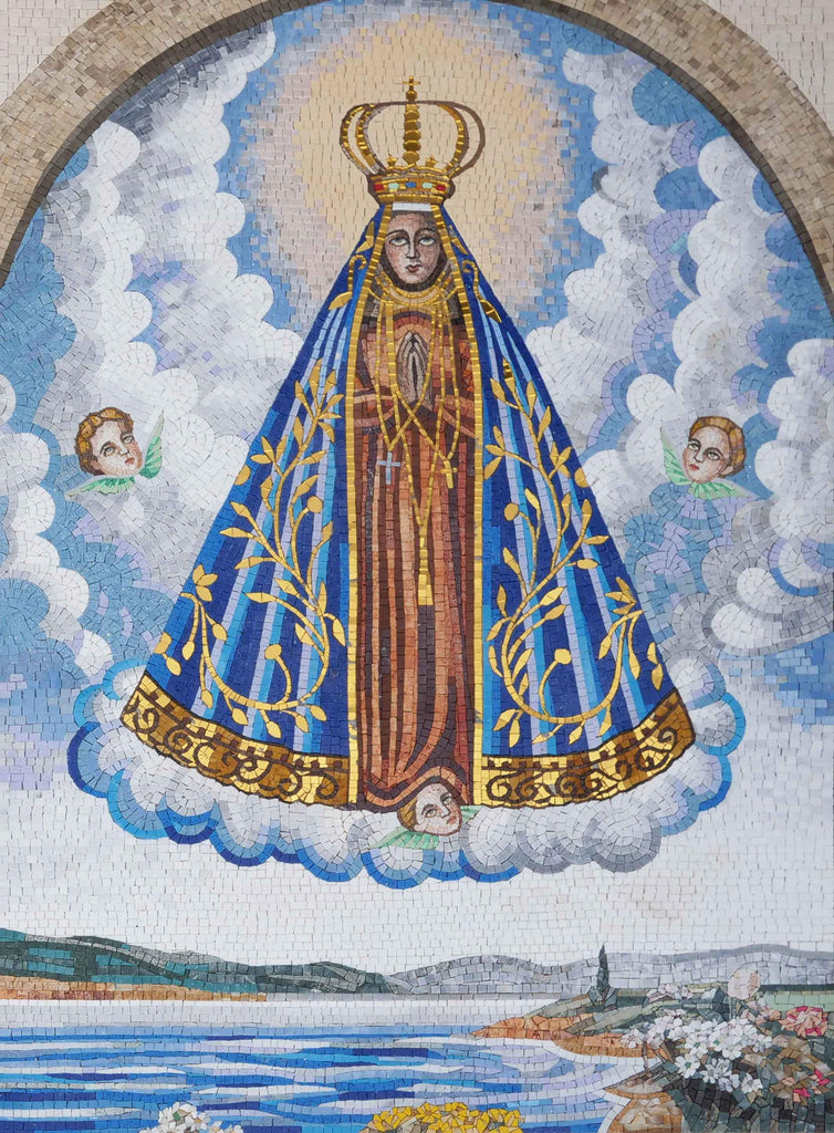 Nuestra Señora de Aparecida - Arte Mosaico Religioso
