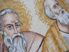 Les Apôtres : Saint Pierre et Saint Paul Mosaïque murale