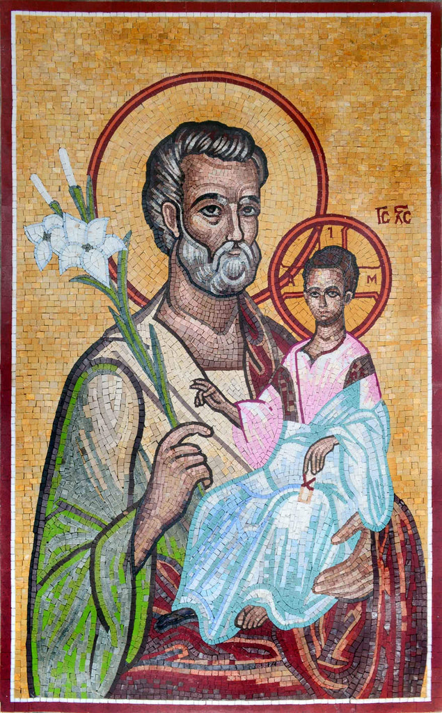 Portrait Mosaïque - Saint Joseph