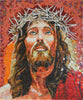 Ícone de Mosaico de Vidro - Jesus