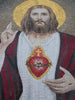 Sagrado Corazón de Jesús - Arte mosaico cristiano