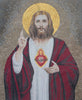 Sacré-Cœur de Jésus - Art de la mosaïque chrétienne