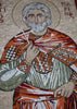 Saint Nicholas Religious Mosaic Art