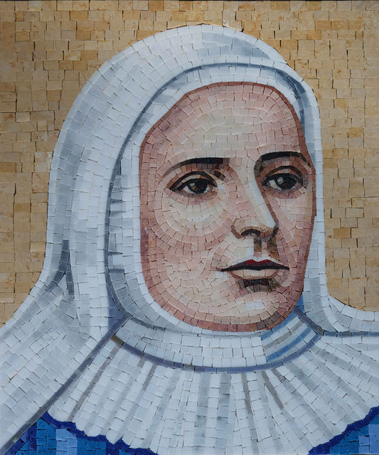 Veiled Woman - Mosaic Art