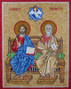 Santissima Trinità - Disegno Mosaico Religioso