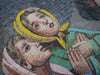 Arte religiosa do mosaico - Virgem Maria e as crianças