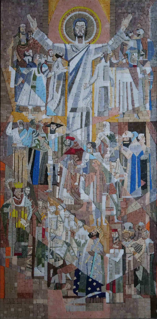 Arte Religiosa do Mosaico - Ícones Cristãos