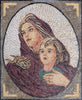 Riproduzione in mosaico - Madonna