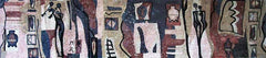 Musical Silhouettes III - Modern Mosaic Art