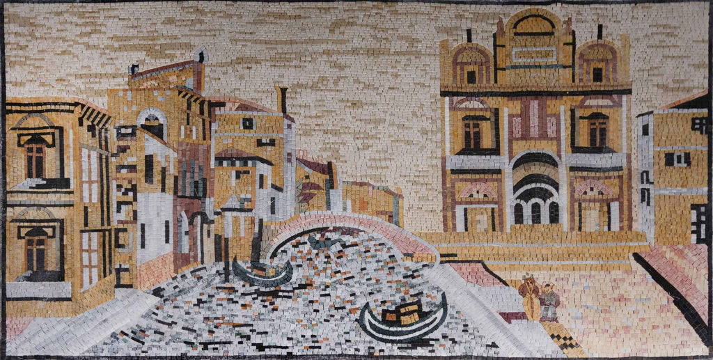 Venecia mosaico hecho a mano