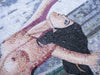 Mosaico da parete - Sirena e gabbiano