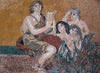 Apollon Stone Mosaic dieu olympien de la prophétie