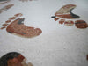 Mosaic Flooring - Footprints Carpet