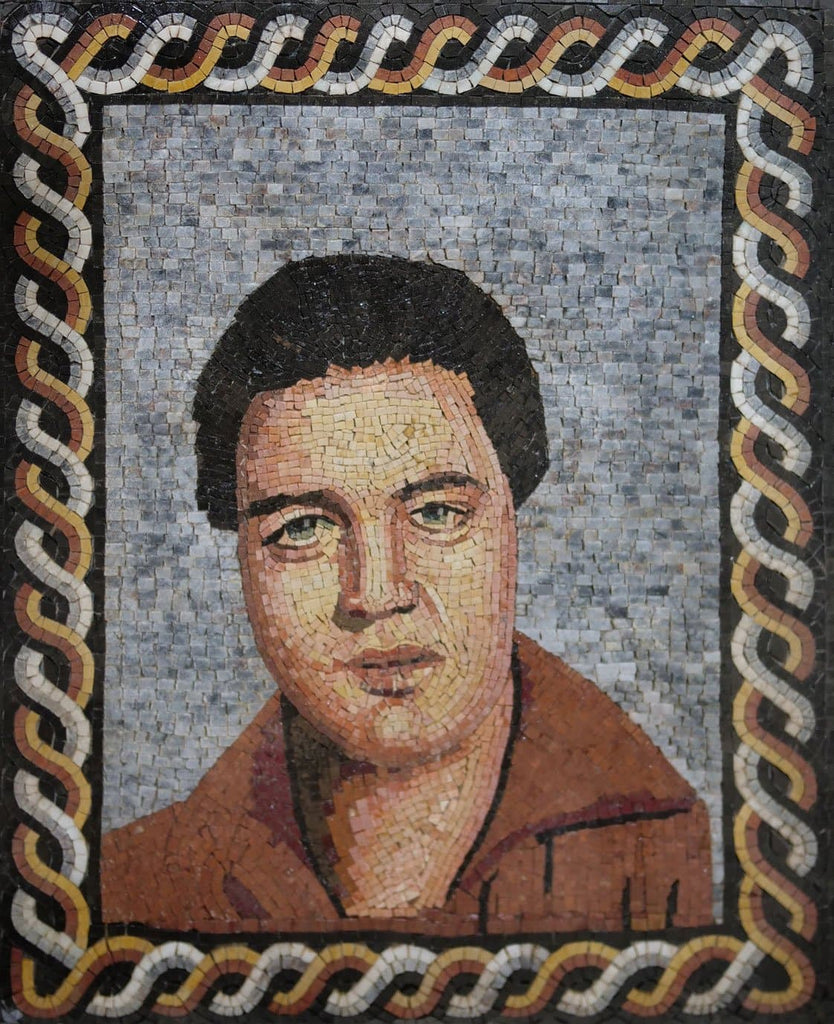 Mosaikkunst - Elvis Presley