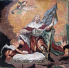 Arte Mosaico - El rey alemán Leopoldo