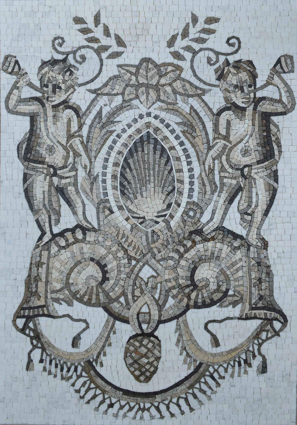 Garden Eden Angels - Beach Life Mosaic - Mesh Backing