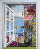 Arte del mosaico - Balcone vista mare