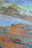Arte del Mosaico - Carrozza vicino allo stagno