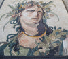 Dios romano Baco - Arte mosaico