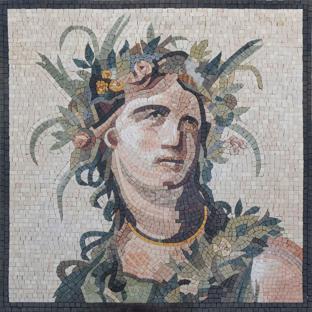 Greek God Mosaic