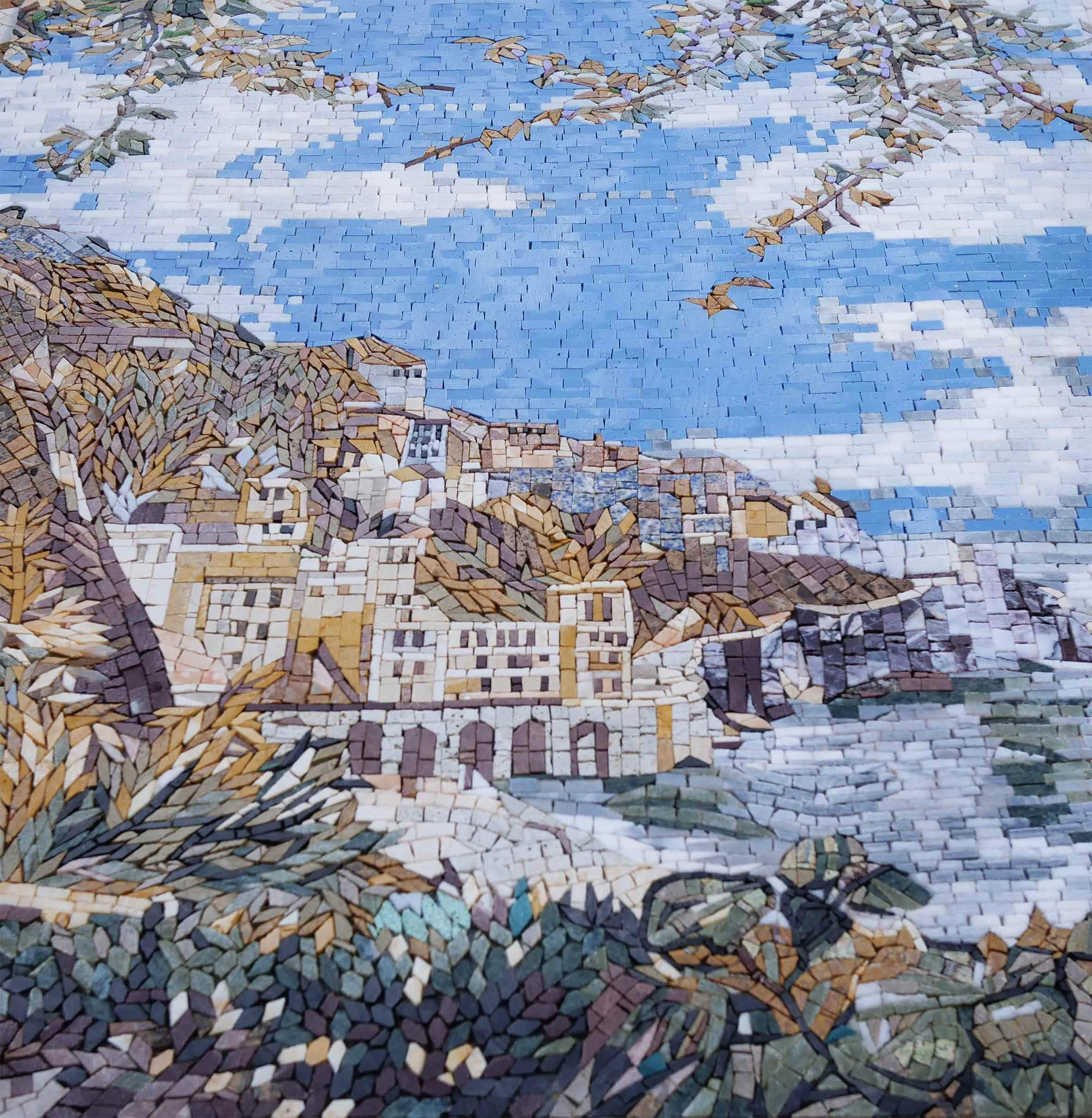 Coastal Mosaic Top