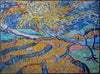 Репродукция мозаики - Вдохновение Винсента Ван Гога