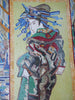 Geisha giapponese di Vincent Van Gogh - Riproduzione di arte del mosaico