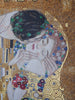 O Mosaico do Beijo de Gustav Klimt - Reprodução da Arte do Mosaico