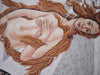 Botticelli, El nacimiento de Venus Mosaic Art Medallion