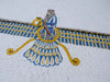 La obra de arte del mosaico del símbolo alado
