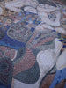 La Vergine "di Gustav Klimt Riproduzione a mosaico