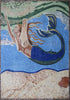 Mermaid Mosaic - The Swimming Mermaid