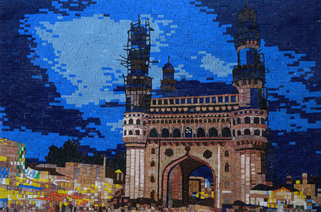 El mosaico Charminar - India